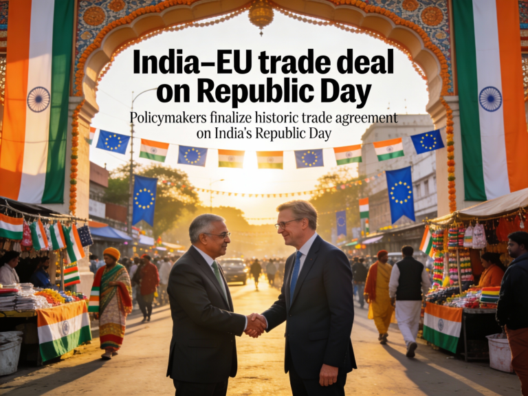 India-EU Trade Deal '26, on Republic Day Just Changed Everything. 1 India-EU Trade Deal